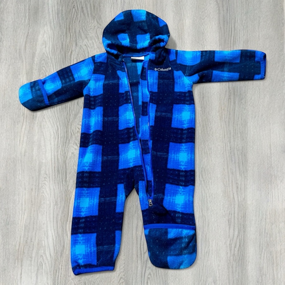 3/$35 Columbia Fleece Bunting Suit